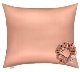 Queen Sleep pagalvės užvalkalo ir plaukų gumytės rinkinys kaina ir informacija | Dekoratyvinės pagalvėlės ir užvalkalai | pigu.lt
