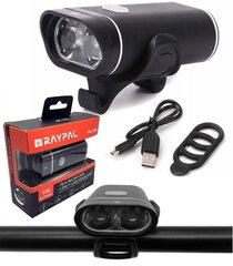 Передний велосипедный фонарь Raypal, 350LM цена и информация | Велосипедные фонари, отражатели | pigu.lt