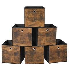 Коробка 30 x 30 x 30 cм, 6 шт. цена и информация | Тумба с ящиками Versa | pigu.lt