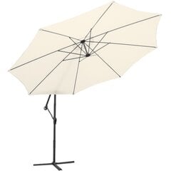 Sodo skėtis Mia, smėlio spalvos цена и информация | Зонты, маркизы, стойки | pigu.lt