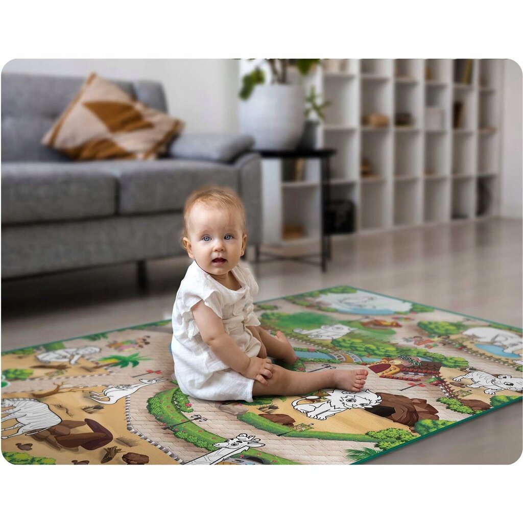 Piešimo kilimėlis Ricokids, 120x90x0,3 cm kaina ir informacija | Lavinamieji žaislai | pigu.lt
