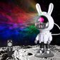 LED galaktikų ir žvaigždžių projektorius Astronautas Bunny kaina ir informacija | Dekoracijos šventėms | pigu.lt