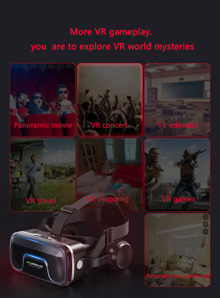 Livman VR SC-G04EA kaina ir informacija | Virtualios realybės akiniai | pigu.lt