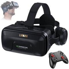 VR-очки LIVMAN с Bluetooth-контроллером SC-G04EA цена и информация | Очки виртуальной реальности | pigu.lt