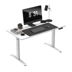 Электрический стол 140 x 70 см Mark Adler Leader 7.4, белый цена и информация | Компьютерные, письменные столы | pigu.lt