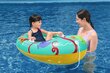 Pripučiamas plaukimo pontonas jūros gyvūnai vaikams su pripučiamu dugnu Bestway, 119 x 79 cm, mėlynas kaina ir informacija | Pripučiamos ir paplūdimio prekės | pigu.lt