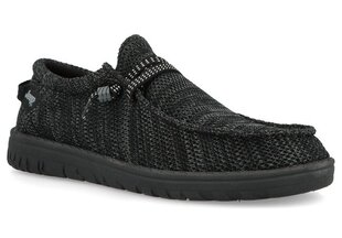 Кроссовки Jeep Samoa Wallabee knit _черные цена и информация | Кроссовки мужские | pigu.lt