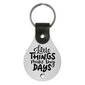 Odinis raktų pakabukas su nerūdijančio plieno plokštele Little things make big days цена и информация | Raktų pakabukai | pigu.lt