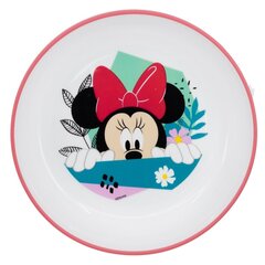 Neslystantis dubenėlis vaikams Minnie Mouse, 15 cm. цена и информация | Детская посуда, контейнеры для молока и еды | pigu.lt