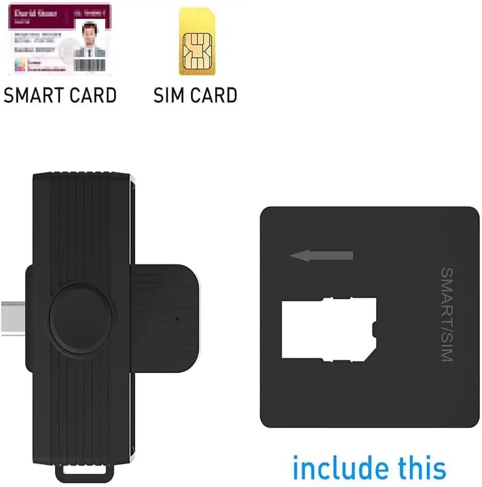ID kortelių skaitytuvas Rocketek CR318-C цена и информация | Adapteriai, USB šakotuvai | pigu.lt