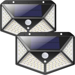 iPosible LED Солнечные фонари для улицы, 2 шт. цена и информация | Уличные светильники | pigu.lt