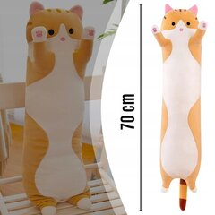 Pliušinis žaislas ilgas katinas, 70cm kaina ir informacija | Minkšti (pliušiniai) žaislai | pigu.lt