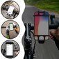 Telefono laikiklis montuojamas ant dviračio ar motociklo vairo, juodas цена и информация | Krepšiai, telefonų laikikliai | pigu.lt