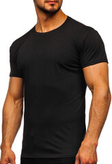 J.Style Футболки Black 8S2005-3 8S2005-3/M цена и информация | Мужские футболки | pigu.lt