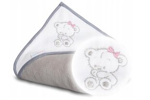 Детское полотенце с капюшоном Babymam, 100x100 cm, Gray цена и информация | Товары для купания | pigu.lt