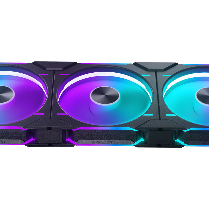 Phanteks D30 PWM Reverse Airflow D-RGB 3-Pack PH-F140D30R kaina ir informacija | Kompiuterių ventiliatoriai | pigu.lt