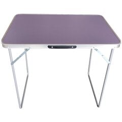Turistinis stalas Enero camp, violetinis/pilkas kaina ir informacija | Turistiniai baldai | pigu.lt