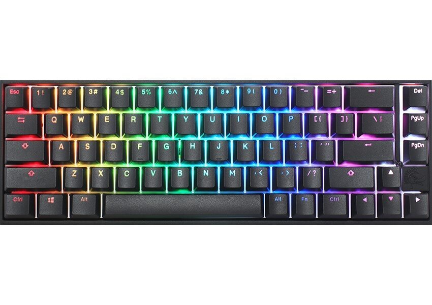 Ducky Mecha Pro SF Cherry MX-Silent-Red (DKME2167ST-SUSPDAAT2) kaina ir informacija | Klaviatūros | pigu.lt