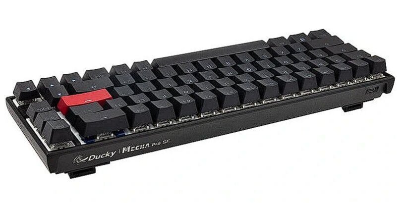 Ducky Mecha Pro SF Cherry MX-Speed-Silver (DKME2167ST-PUSPDAAT2) kaina ir informacija | Klaviatūros | pigu.lt