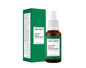 Veido serumas šveičiamasis AHA 10% + BHA 2% Maruderm, 30 ml kaina ir informacija | Veido aliejai, serumai | pigu.lt