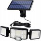 Lauko šviestuvas su saulės baterija, 1 vnt. kaina ir informacija | Lauko šviestuvai | pigu.lt