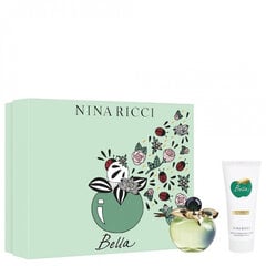 Rinkinys Nina Ricci Bella moterims: tualetinis vanduo EDT, 50 ml + kūno losjonas, 75 ml цена и информация | Женские духи | pigu.lt