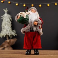 подвесной санта клаус, 19 см цена и информация | Рождественское украшение CA1031, 10 см | pigu.lt