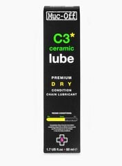 Смазка Muc-Off Dry Lube C3 Ceramic, 120 мл цена и информация | Инструменты, средства ухода для велосипеда | pigu.lt