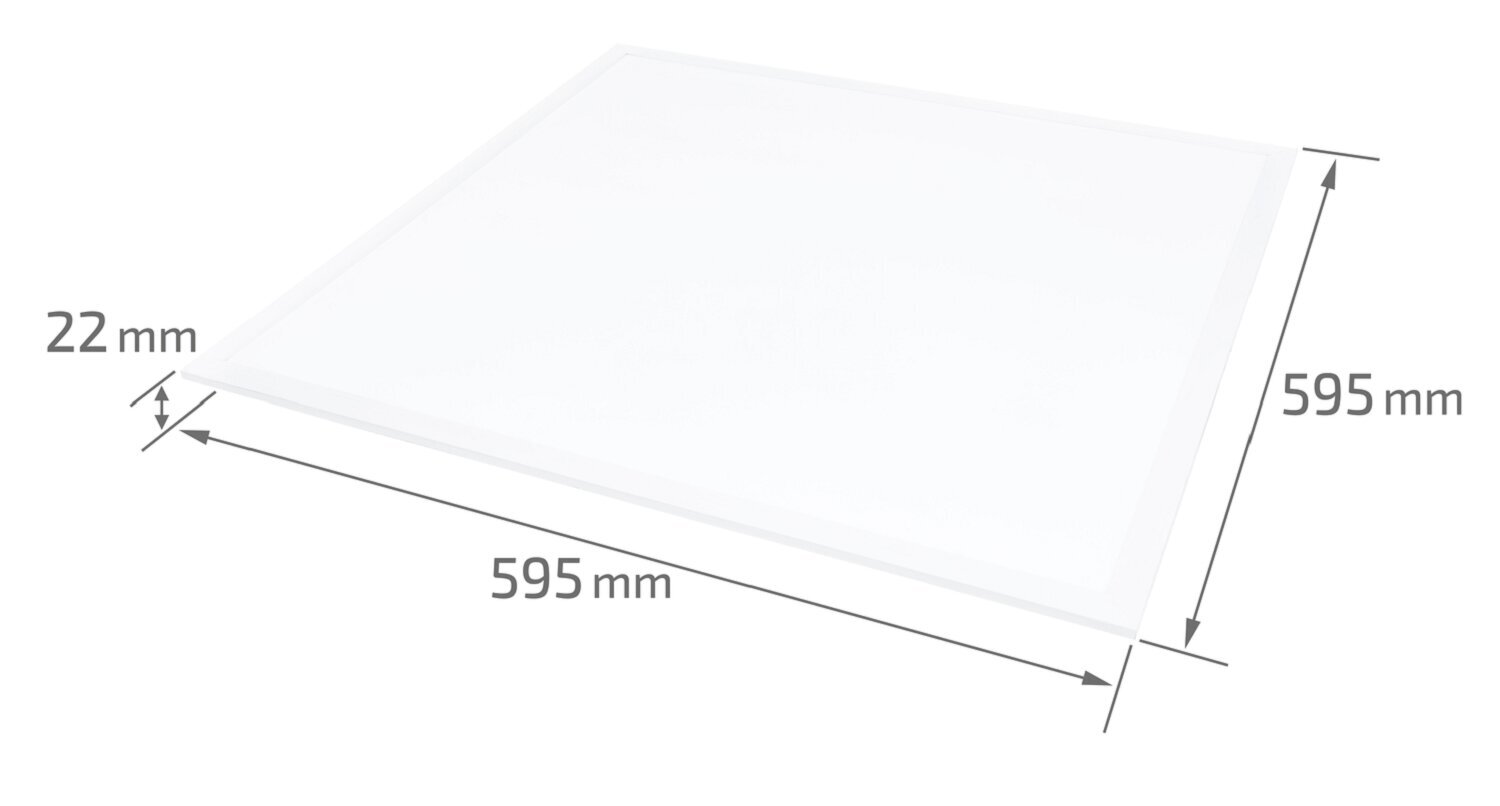 Eco-light LED panelė, 50 W, neutrali balta kaina ir informacija | Pakabinami šviestuvai | pigu.lt