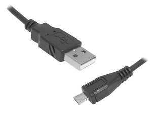 Кабель PS USB штекер A - штекер micro USB, 1,5 м. цена и информация | Кабели для телефонов | pigu.lt