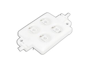 PS LED-5050 4 LED modulis, mėlynas, atsparus vandeniui. kaina ir informacija | Mechaniniai įrankiai | pigu.lt