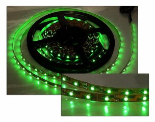 LED laidas 5 m., žalias цена и информация | Светодиодные ленты | pigu.lt