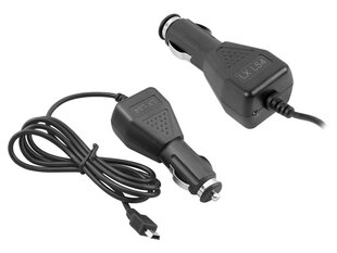 PS Автомобильное зарядное устройство, 2,1 А, разъем mini USB. цена и информация | Автомобильные электропринадлежности 12V | pigu.lt