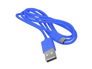 PS USB - кабель microUSB, 1 м, синий. цена и информация | Кабели для телефонов | pigu.lt