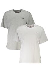 Fila marškinėliai moterims FAW0139, balti kaina ir informacija | Marškinėliai moterims | pigu.lt