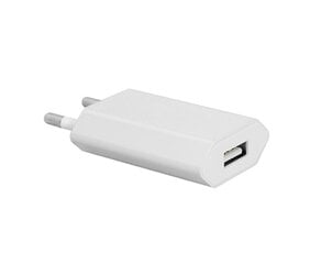 Адаптер переменного тока USB 1000 мА. Зарядное устройство USB. цена и информация | Зарядные устройства для телефонов | pigu.lt