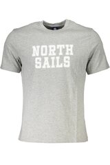 Футболка мужская North Sails, серая цена и информация | Мужские футболки | pigu.lt