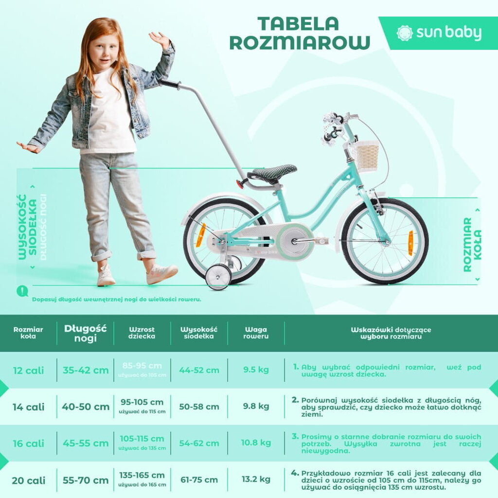 Vaikiškas dviratis Heart Bike 14", mėlynas kaina ir informacija | Dviračiai | pigu.lt