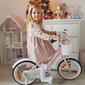 Vaikiškas dviratis Heart Bike 14", mėlynas kaina ir informacija | Dviračiai | pigu.lt
