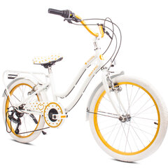 Vaikiškas dviratis Heart Bike 20", baltas kaina ir informacija | Dviračiai | pigu.lt