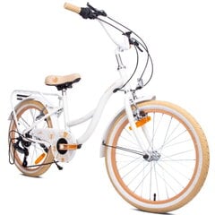 Vaikiškas dviratis Sun Baby 20", baltas kaina ir informacija | Dviračiai | pigu.lt