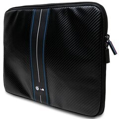 BMW Sleeve BMCS14COMSCAKL 14" czarny|black Carbon Blue Stripes цена и информация | Женские сумки | pigu.lt