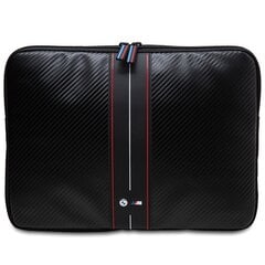 BMW Sleeve BMCS14COMSCAKR 14" czarny|black Carbon Red Stripes BMCS14COMSCAKR цена и информация | Женская сумка Bugatti | pigu.lt