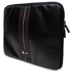 BMW Sleeve BMCS14COMSCAKR 14" czarny|black Carbon Red Stripes BMCS14COMSCAKR цена и информация | Женская сумка Bugatti | pigu.lt