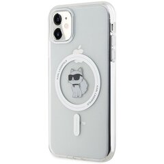 Karl Lagerfeld KLHMN61HFCCNOT iPhone 11 przezroczysty|transparent hardcase IML Choupette MagSafe цена и информация | Чехлы для телефонов | pigu.lt