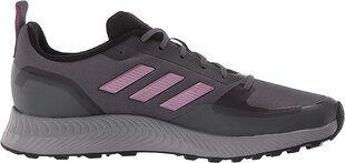 Laisvalaikio batai moterims Adidas Runfalcon 2.0, pilki kaina ir informacija | Sportiniai bateliai, kedai moterims | pigu.lt