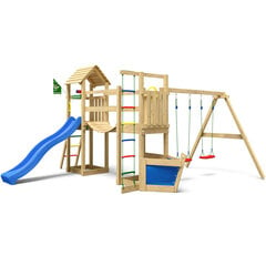 Детская площадка Jungle Gym Voyager 2-Swing цена и информация | Детские игровые домики | pigu.lt