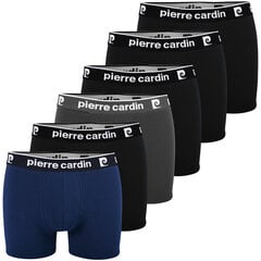 Мужской комплект боксеров Pierre Cardin, хлопок, 6 штук, размер M цена и информация | Трусы | pigu.lt