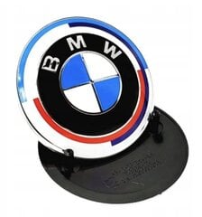 Emblema BMW, 82 mm kaina ir informacija | Auto reikmenys | pigu.lt