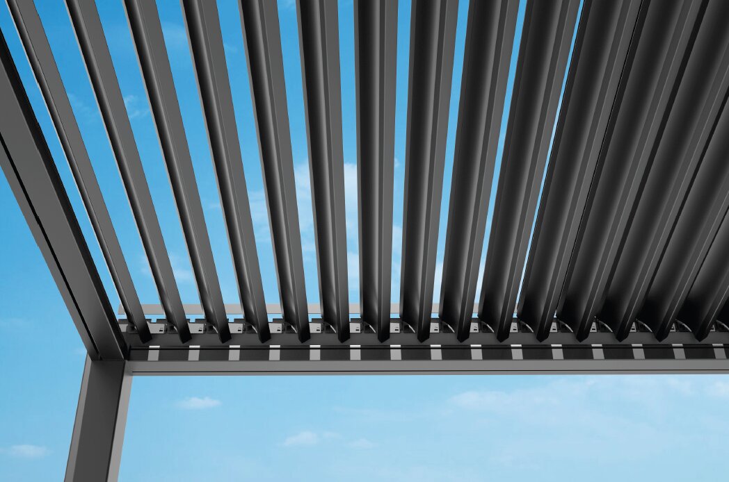 Pavėsinė Sky-Pergola 3x4m, balta kaina ir informacija | Pavėsinės | pigu.lt